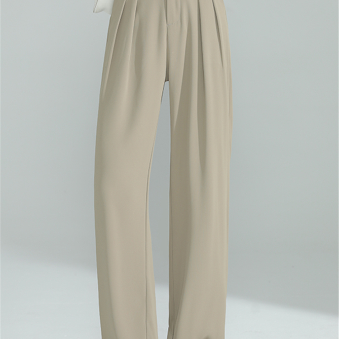 Calça Com Cós Alto