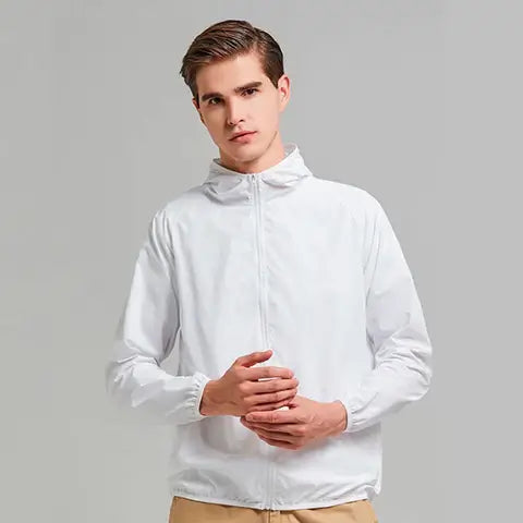 Jaqueta Corta Vento Impermeável Feminina Masculina