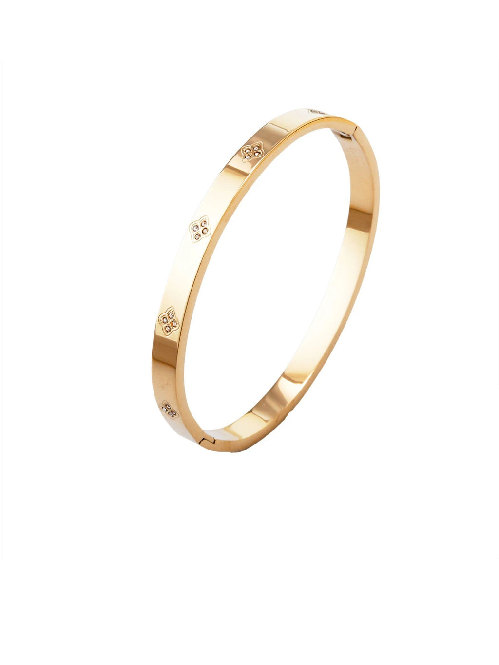 Luxury Gold-Plated Stainless Steel Bracelet Set – Elegant & Tarnish-Free