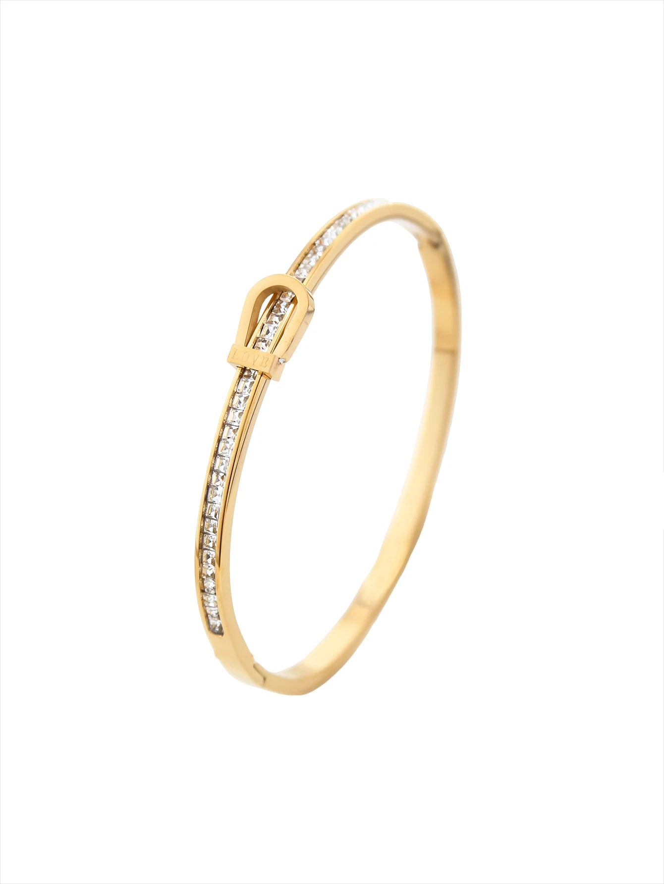 Luxury Gold-Plated Stainless Steel Bracelet Set – Elegant & Tarnish-Free